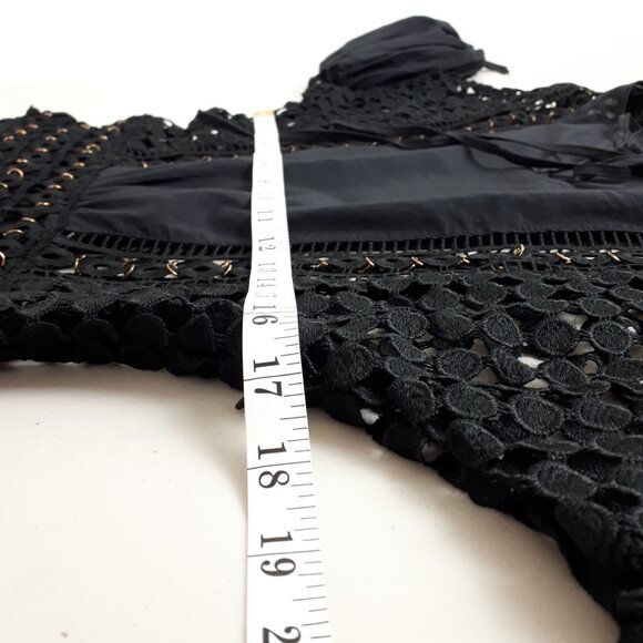 Endless Rose Black Crochet Lace Mini Dress - Picture 10 of 16